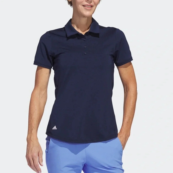 Women’s Adidas Ultimate365 Solid Polo Shirt Size L NWT - Picture 3 of 11